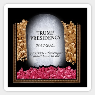 RIP Trump Presidency - Death Count Sticker